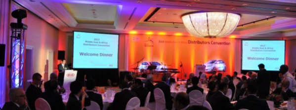 Kia Motors Welcome Dinner and Awards Ceremony