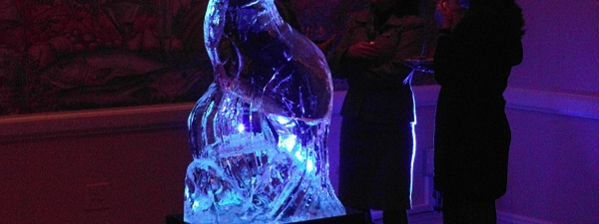 The Table Bay Hotel 15th Anniversary Ice Sculpture