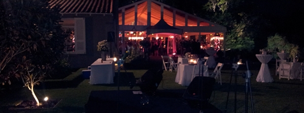 Tent from outside