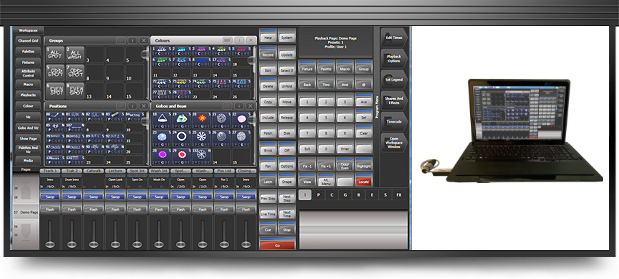 Avolites Titan One lighting control software